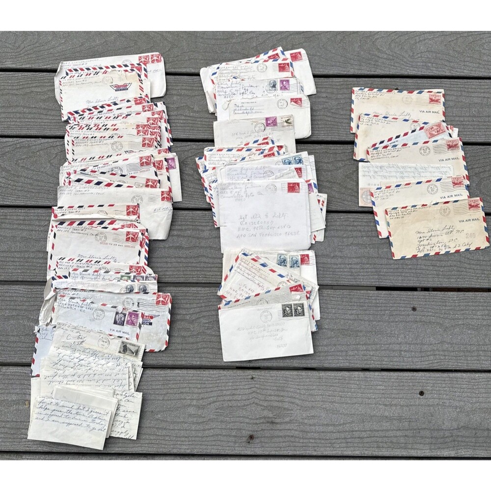 LARGE Vietnam War Army Love 100+ Letters - 1961-1967 Sergeant Lot